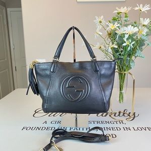 Gucci GG Logo SoHo shoulder Bag Crossbody